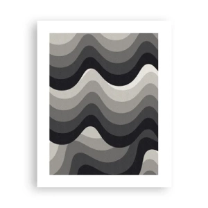 Poster - Eine Welle nach der anderen - 40x50 cm