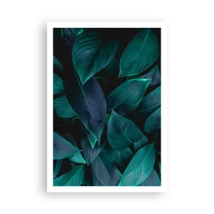 Poster - Grün in sich selbst - 70x100 cm