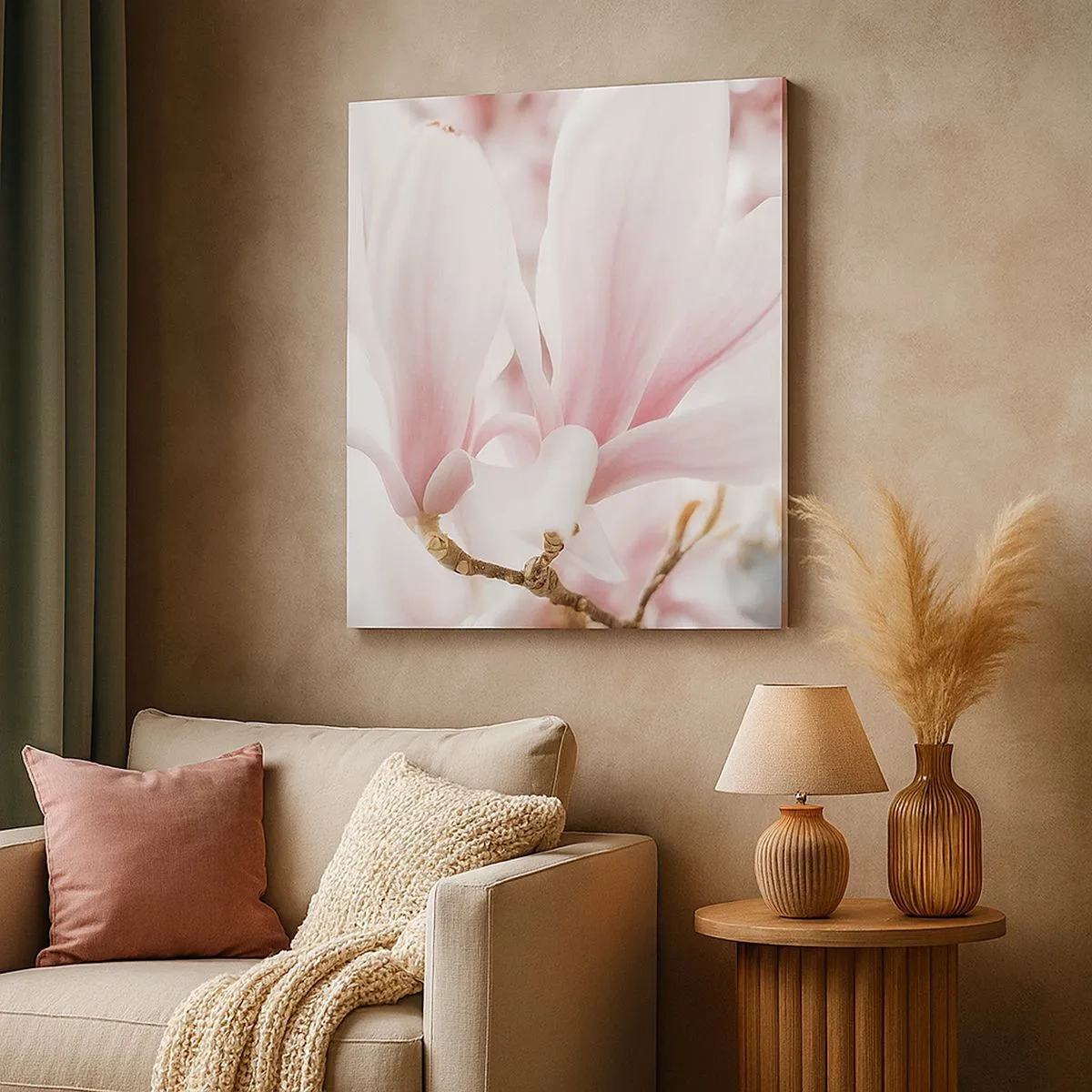 Bild auf Leinwand - Leinwandbild - Eine Fülle von Zärtlichkeit - 30x30 cm