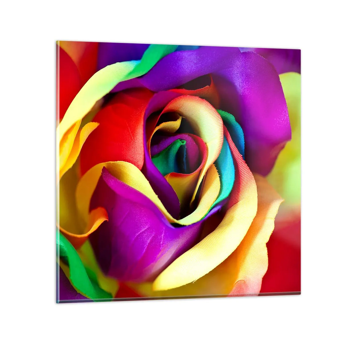 Glasbild - Bild auf glas - Es ist unmöglich - 30x30 cm