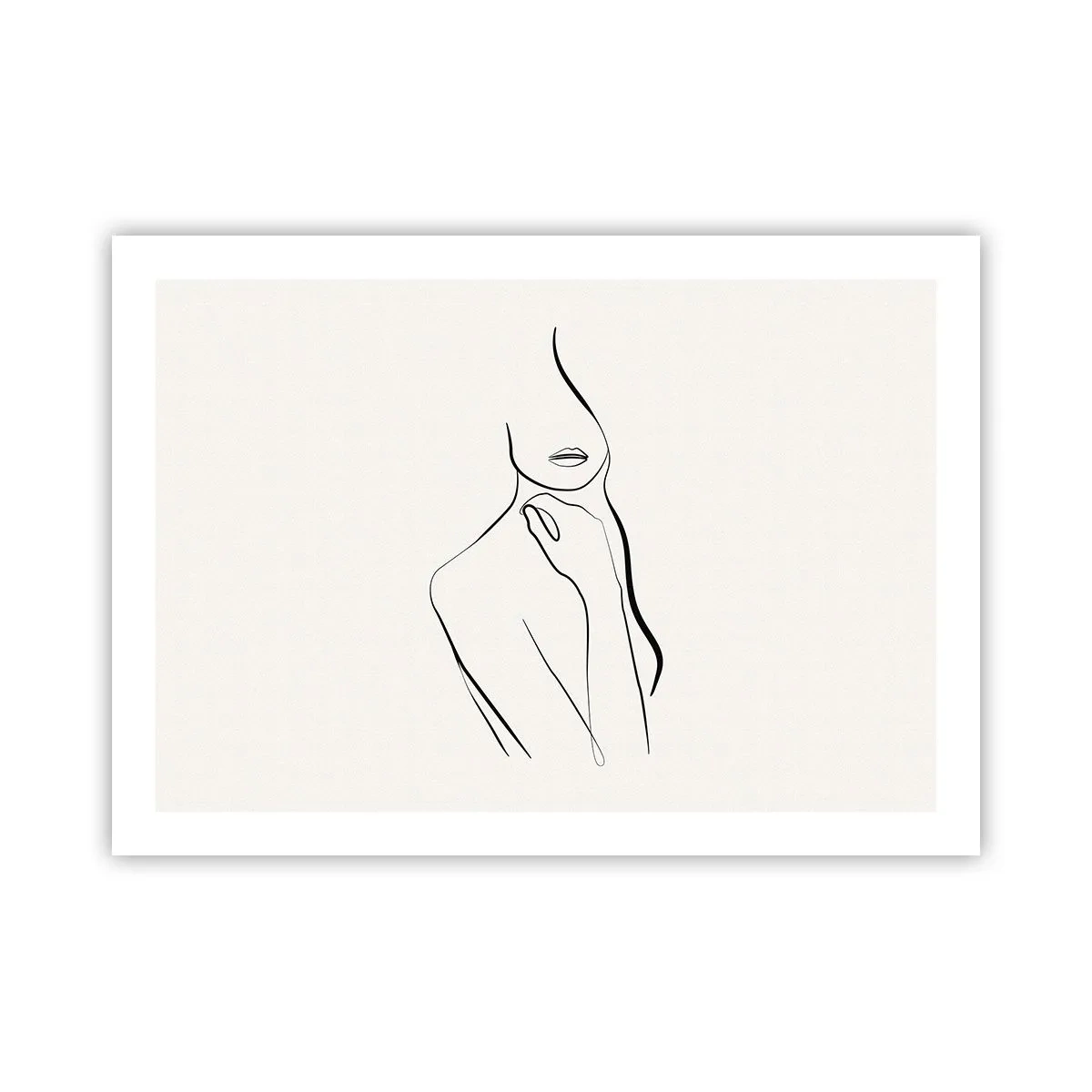 Poster - Eine Welle der Melancholie - 70x50 cm