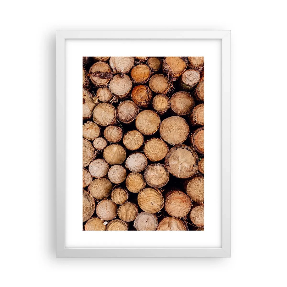 Poster in einem weißen Rahmen - Ein neuer Anfang - 30x40 cm