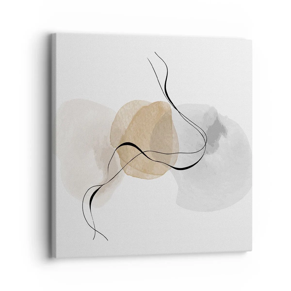 Bild auf Leinwand - Leinwandbild - Luftperlen - 30x30 cm