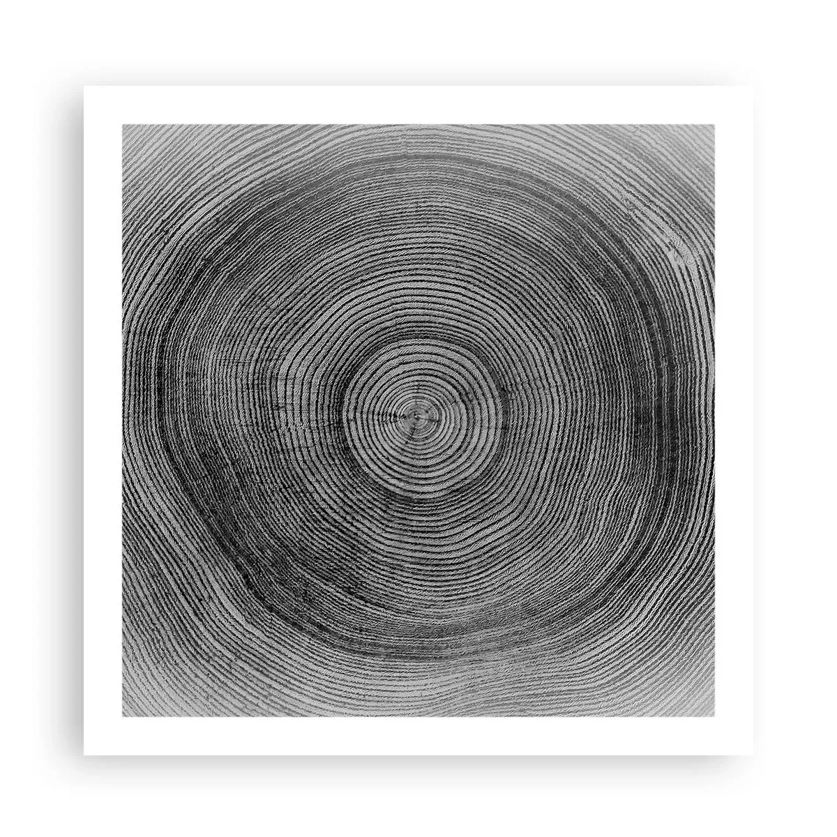 Poster - Zeichen der Zeit - 60x60 cm