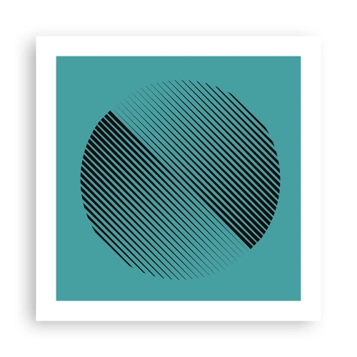 Poster - Kreis – eine geometrische Variante - 50x50 cm
