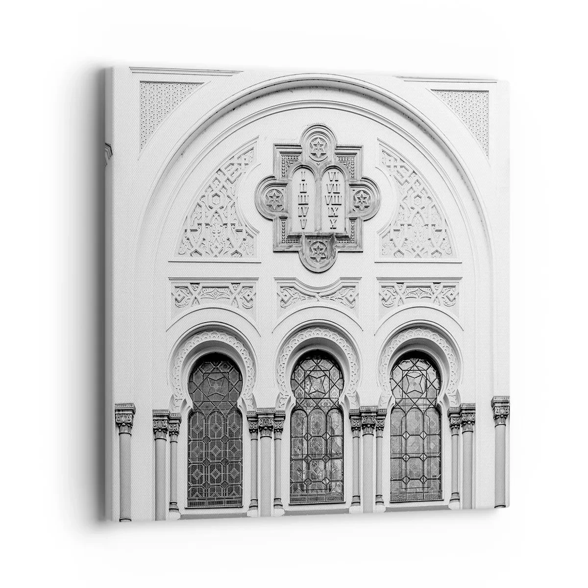 Bild auf Leinwand - Leinwandbild - An der Grenze der Kulturen - 40x40 cm