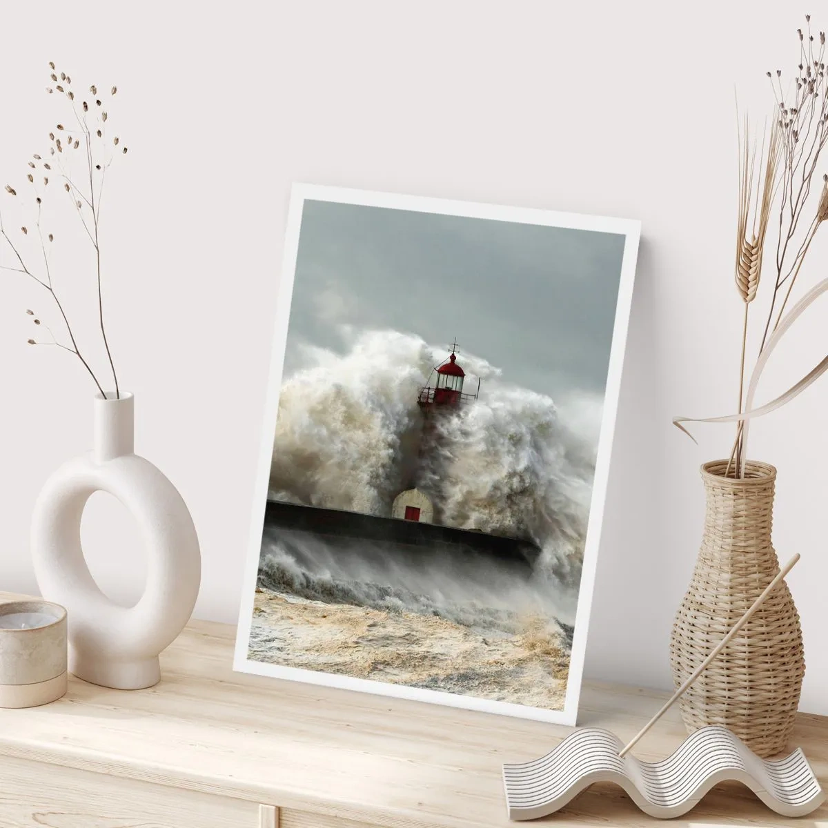 Poster - Die Wut des Ozeans - 70x100 cm