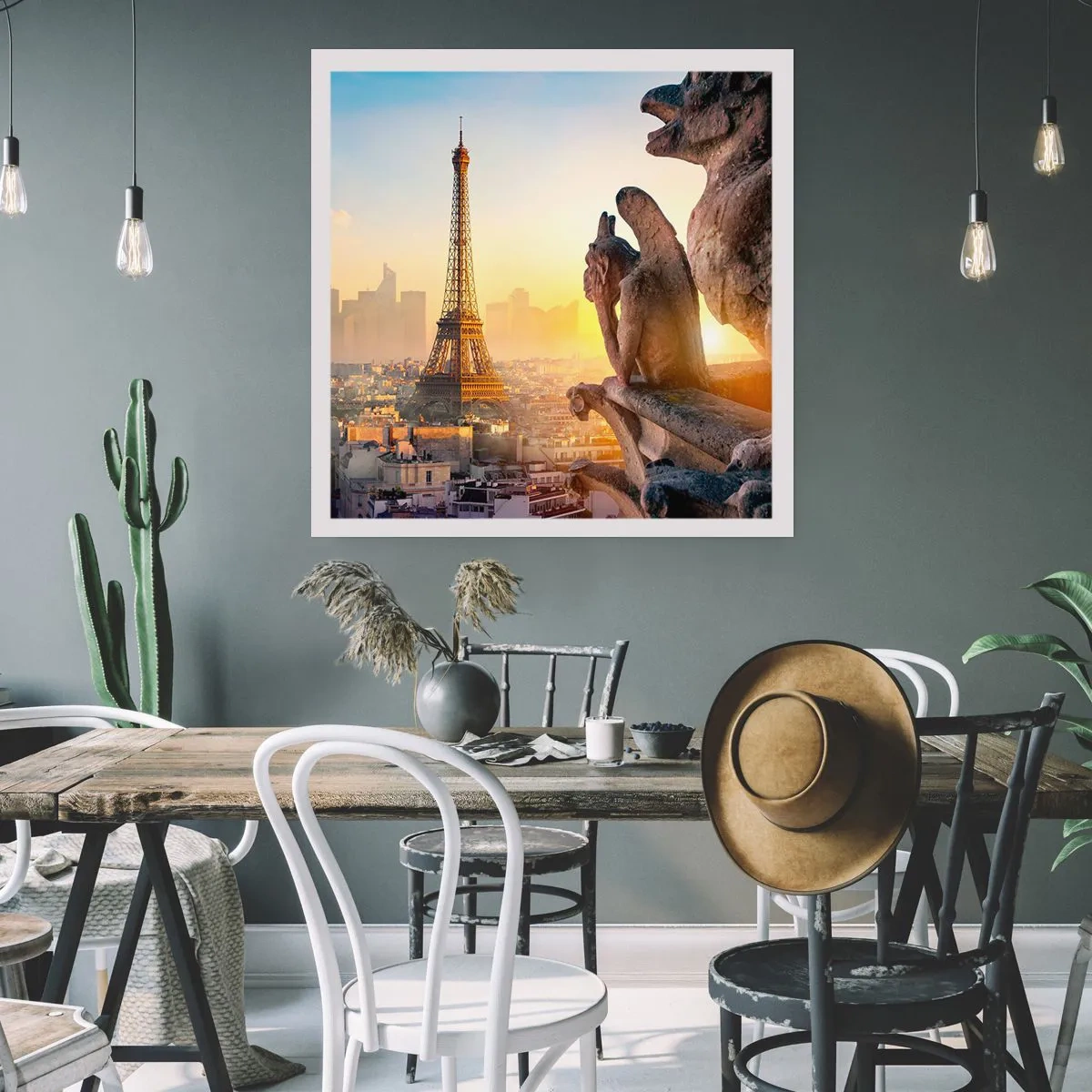 Poster - Vieles hat sich geändert ... - 60x60 cm