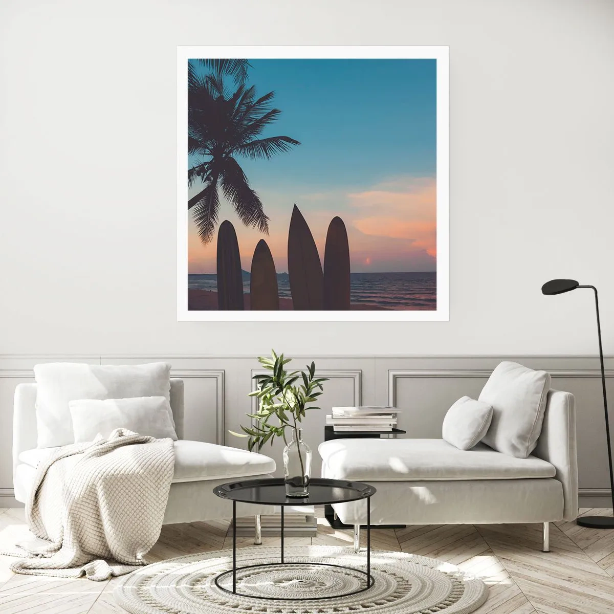 Poster - Morgen wird es auch lustig - 30x30 cm