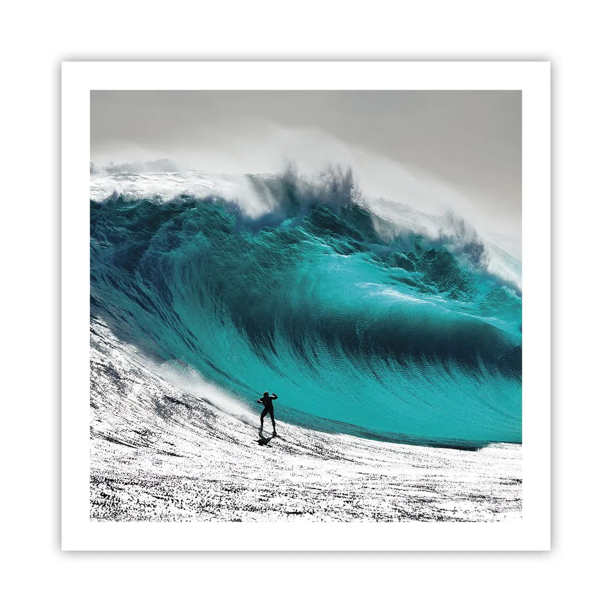 Poster - Herausforderung angenommen - 60x60 cm