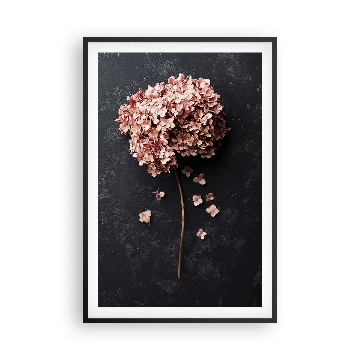 Poster in einem schwarzem Rahmen - Wirklich romantisches Zeichen - 61x91 cm