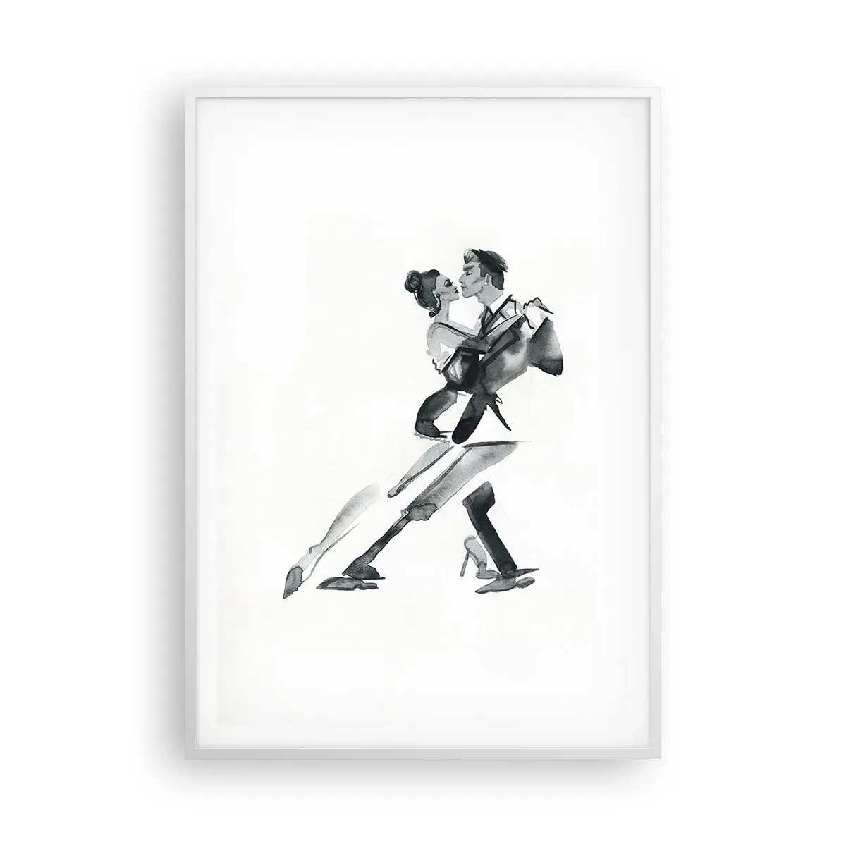 Poster in einem weißen Rahmen - In einem Schlag - 70x100 cm