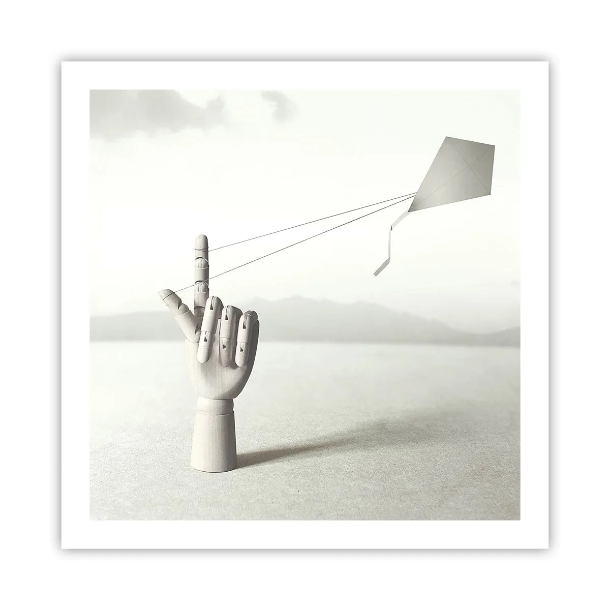 Poster - Kraftprobe - 60x60 cm