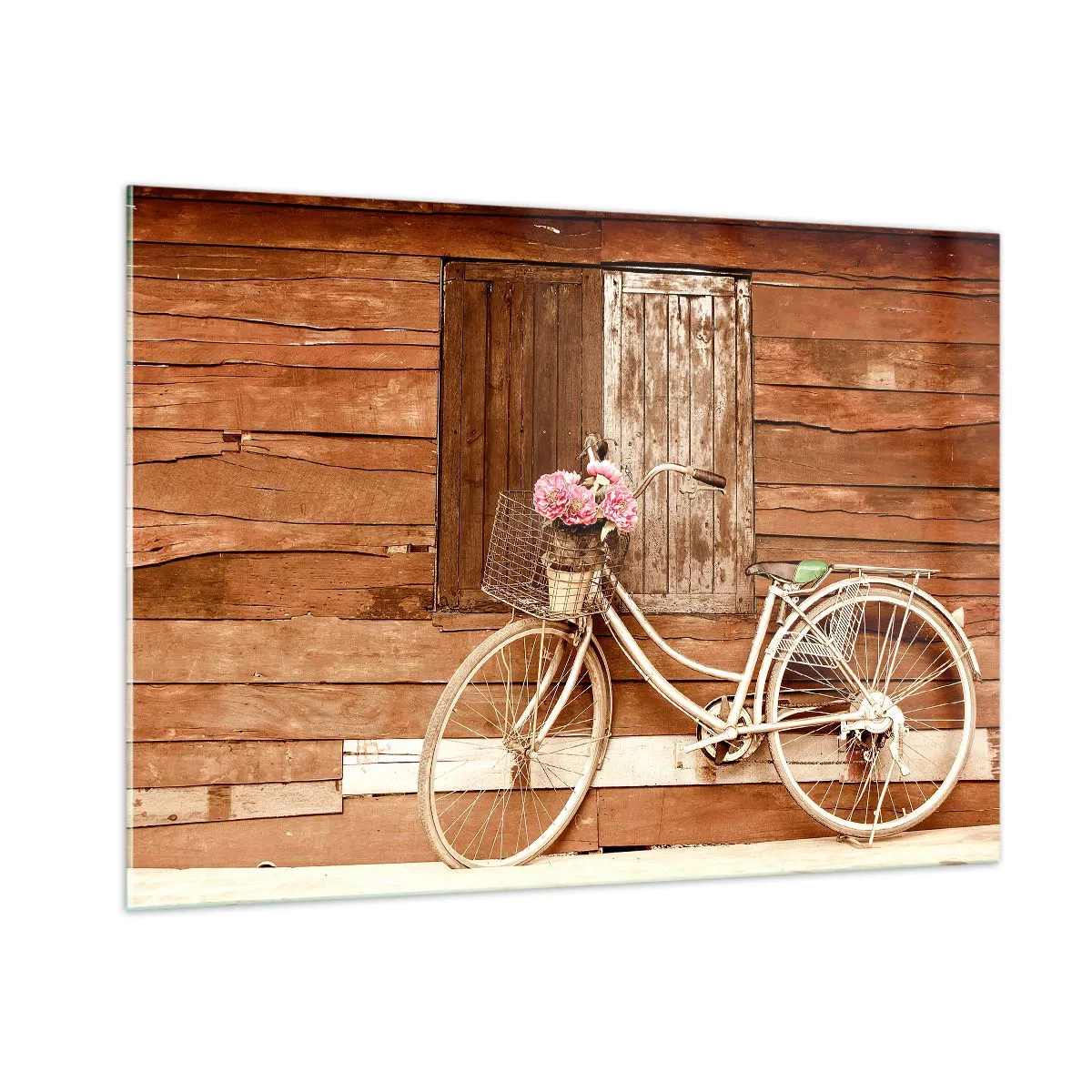 Glasbild - Bild auf glas - Ich komme gleich wieder - 100x70cm - Ich komme gleich wieder - Moderne Wanddekoration für Wohnzimmer und Schlafzimmer ARTTOR