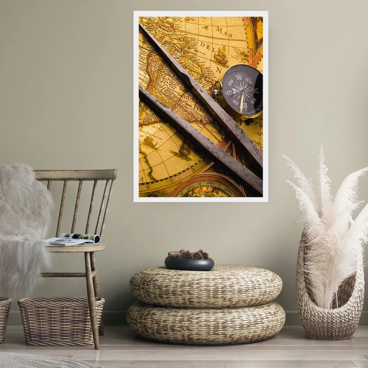 Poster - Wo sind diese Schätze? - 61x91 cm