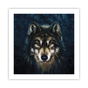 Poster - Alpha? Und Omega - 50x50 cm