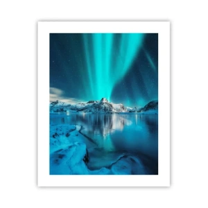 Poster - Lichtnacht - 40x50 cm