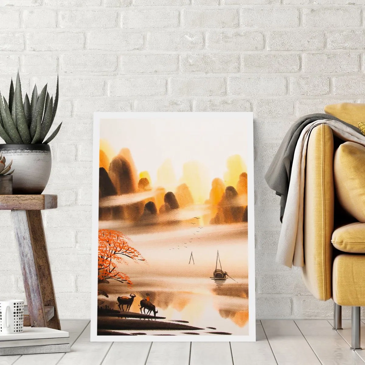 Poster - Weiter als im Fernosten - 40x50 cm