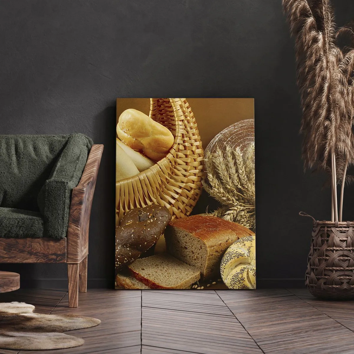 Bild auf Leinwand - Leinwandbild - Wir sind wieder davongekommen - 45x80 cm