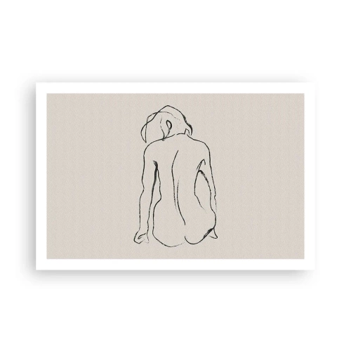Poster - Mädchenakt - 91x61 cm
