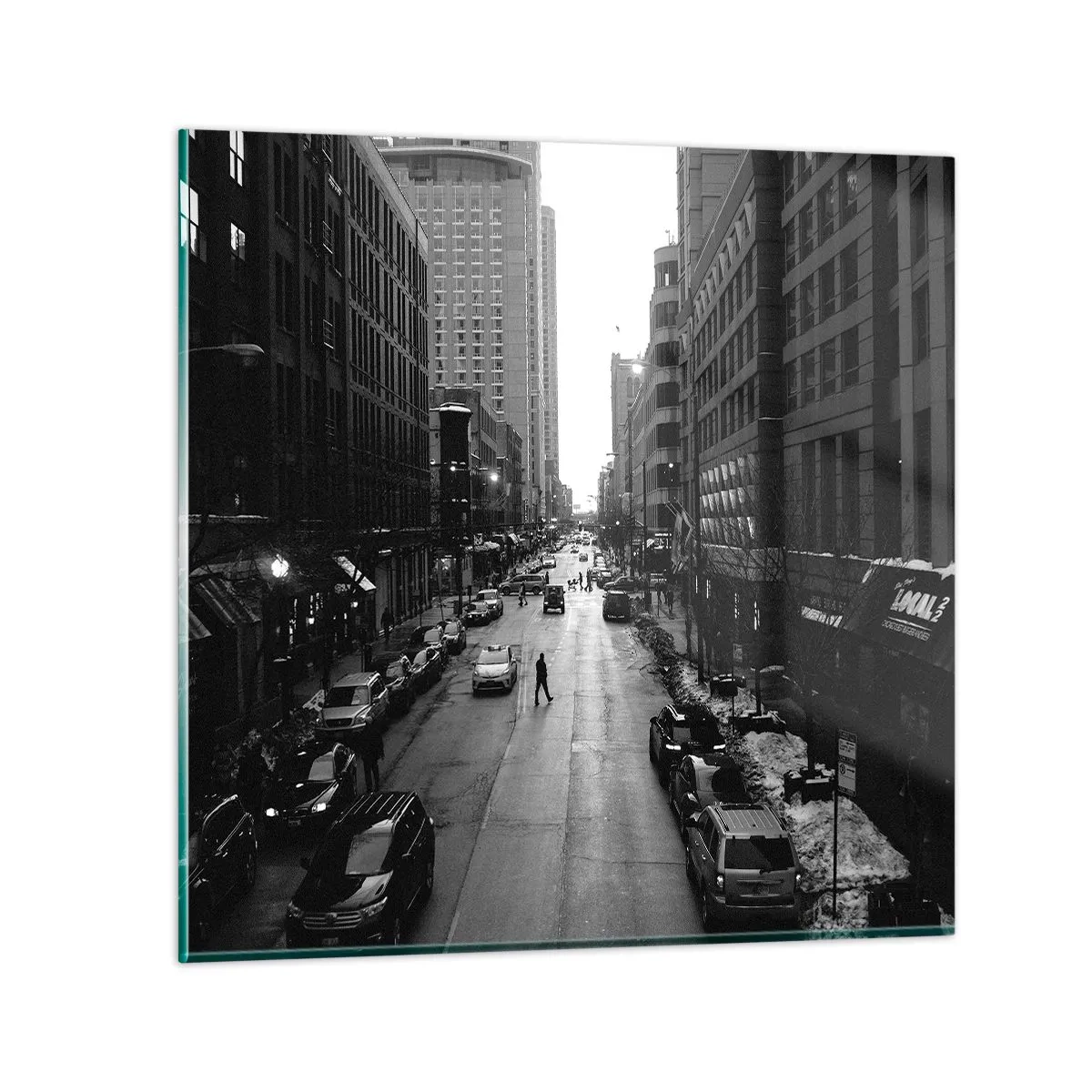 Glasbild - Bild auf glas - Ein weiterer Tag wie jeder andere Tag - 50x50 cm