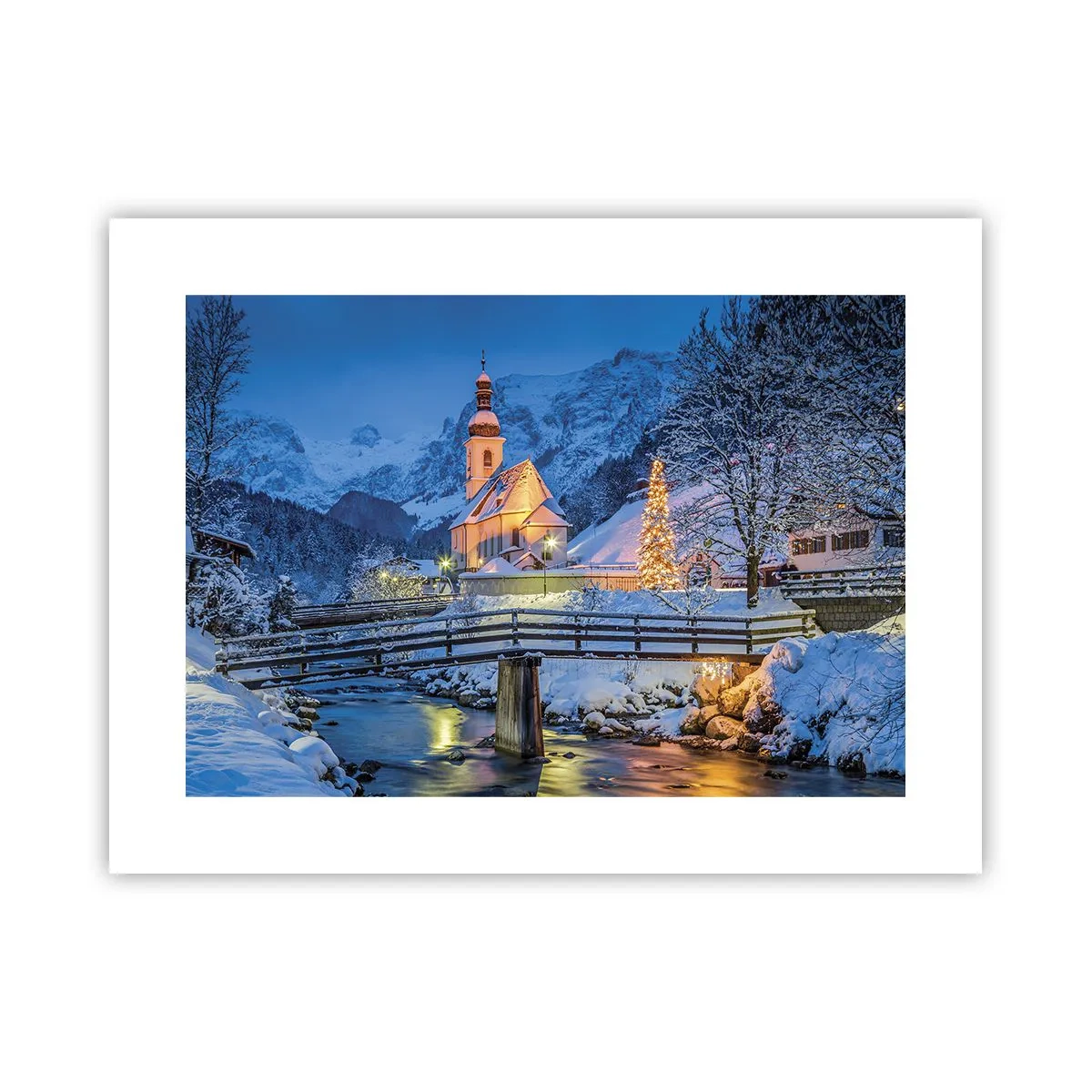 Poster - Weihnachtsgeist - 40x30 cm