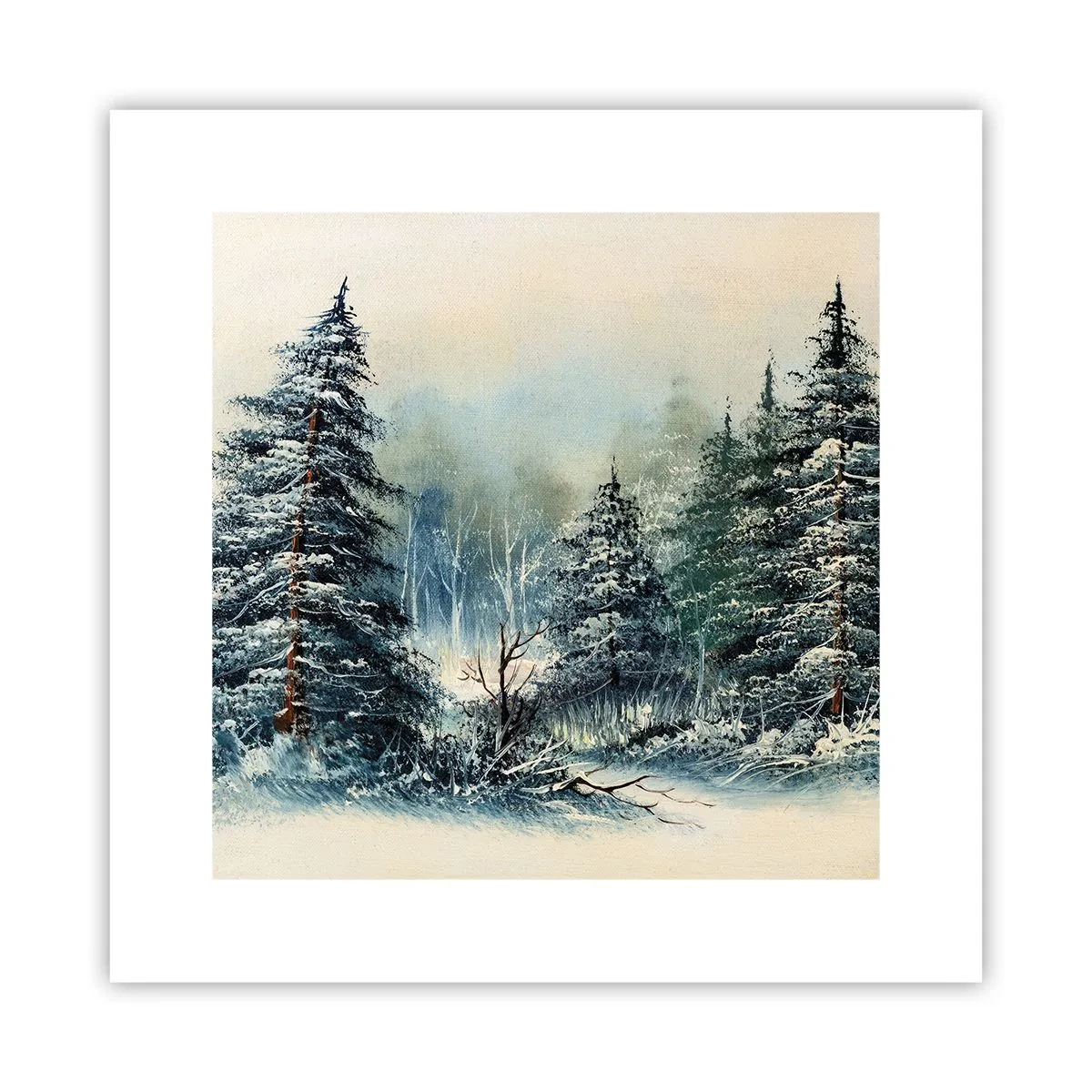 Poster - Bereit für Weihnachten - 30x30 cm