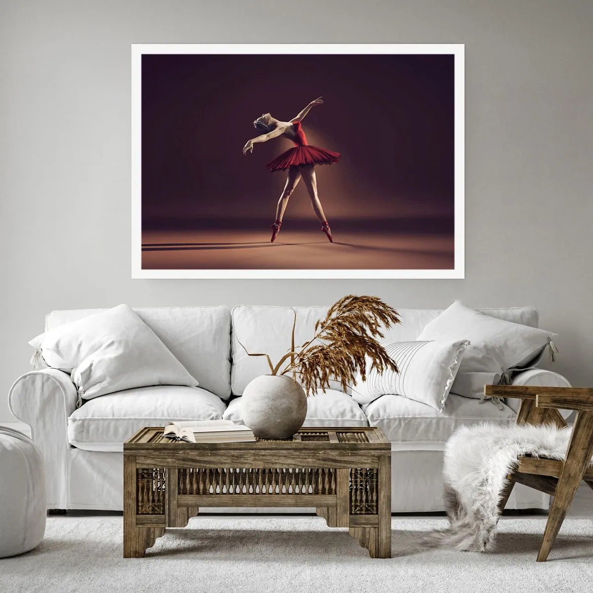 Poster - Eine Primaballerina - 70x50 cm