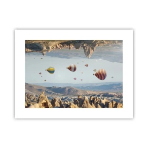 Poster - Hier ist alles möglich - 40x30 cm