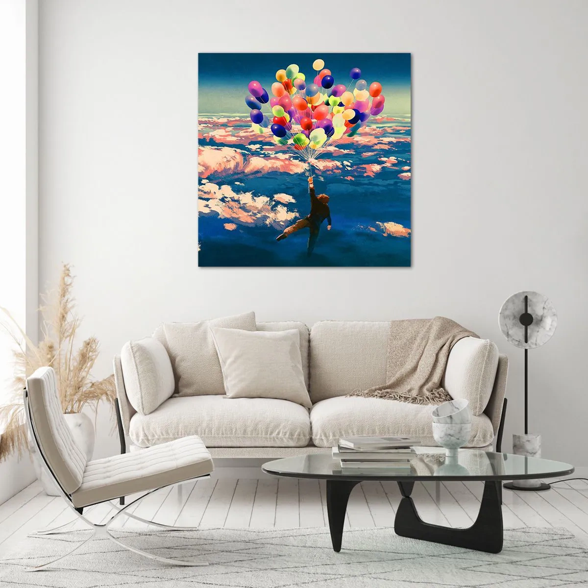 Glasbild - Bild auf glas - Ein Kindheitstraum wird wahr - 30x30 cm