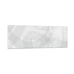 Glasbild - Bild auf glas - Es gibt keinen einfachen Weg - 90x30 cm