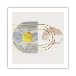 Poster - Helligkeit und Brillanz - 50x50 cm