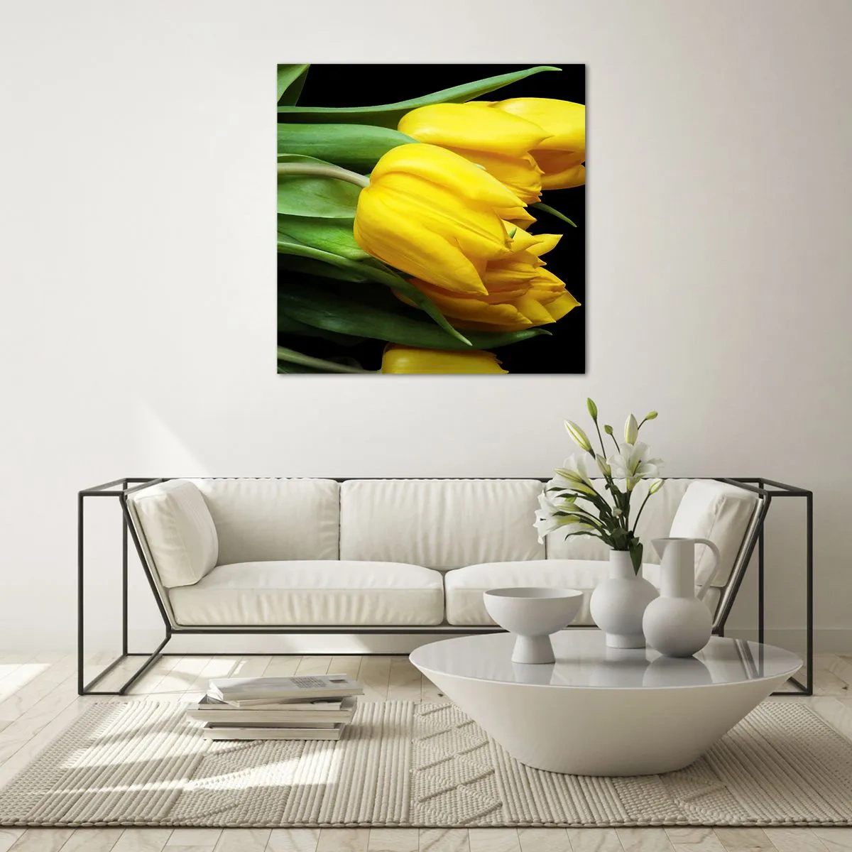 Glasbild - Bild auf glas - Aus klarer Sonne entstanden - 30x30 cm