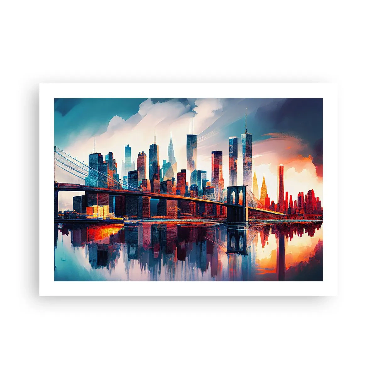 Poster - Traumhaftes New York - 70x50 cm