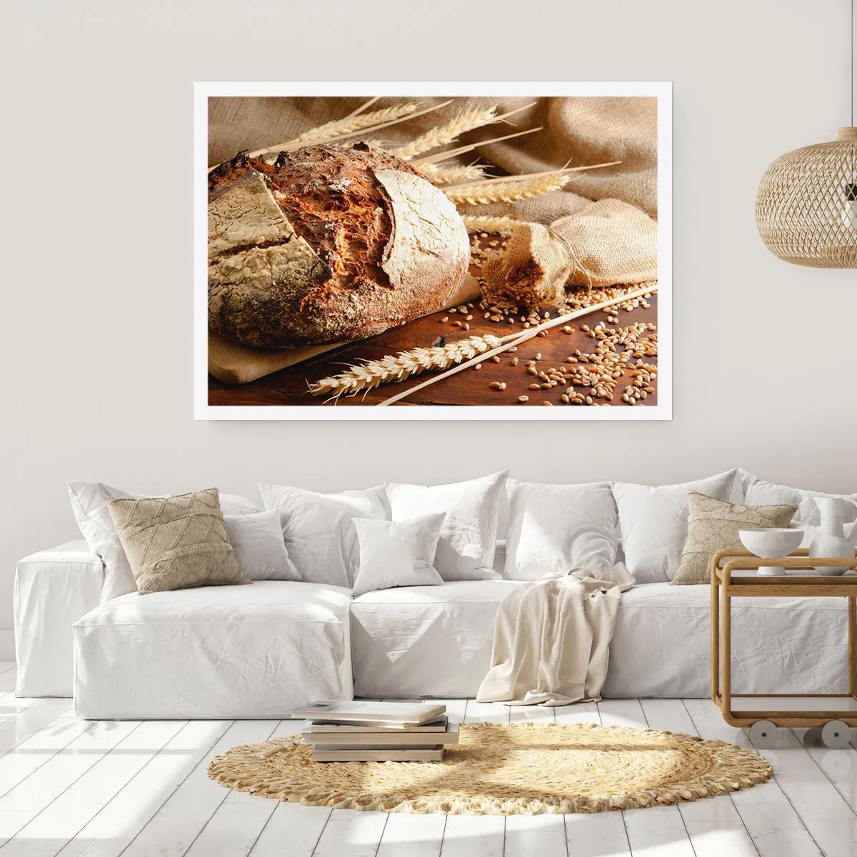 Poster - Appetitanregend, duftend, knackig - 70x50 cm