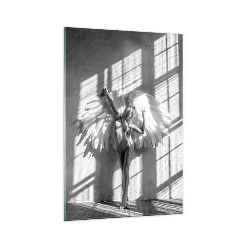 Glasbild - Bild auf glas - Direkt vom Himmel - 70x100 cm