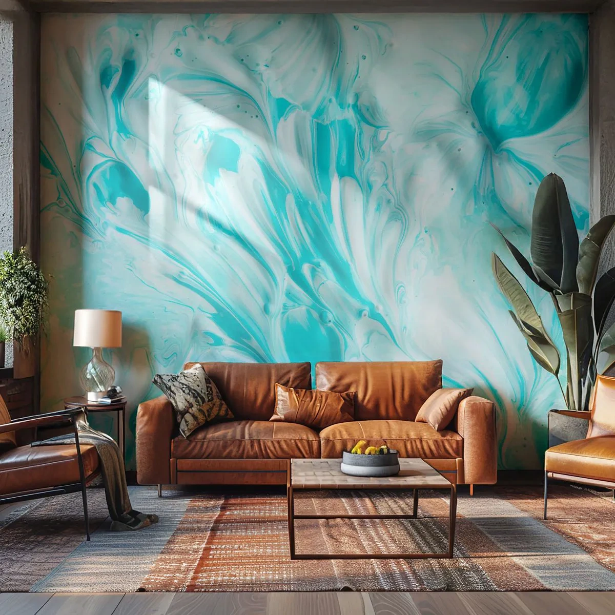 Fototapete Standard Eco - Für immer zusammen - Abstraktion, Stück, Boho - 250x175 cm