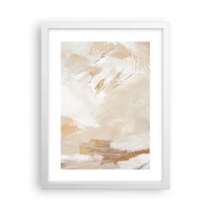 Poster in einem weißen Rahmen - Pastellkomposition - 30x40 cm