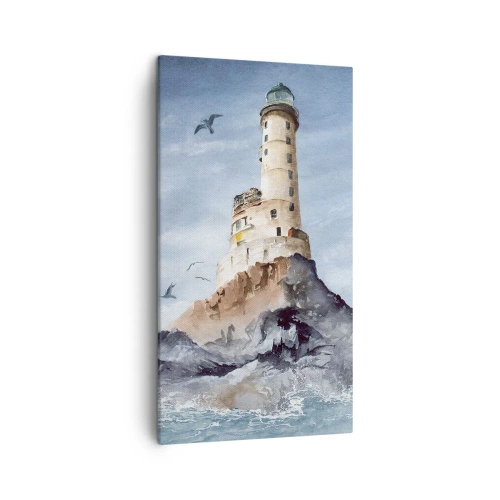 Bild auf Leinwand - Leinwandbild - Unbesiegbar - 45x80 cm