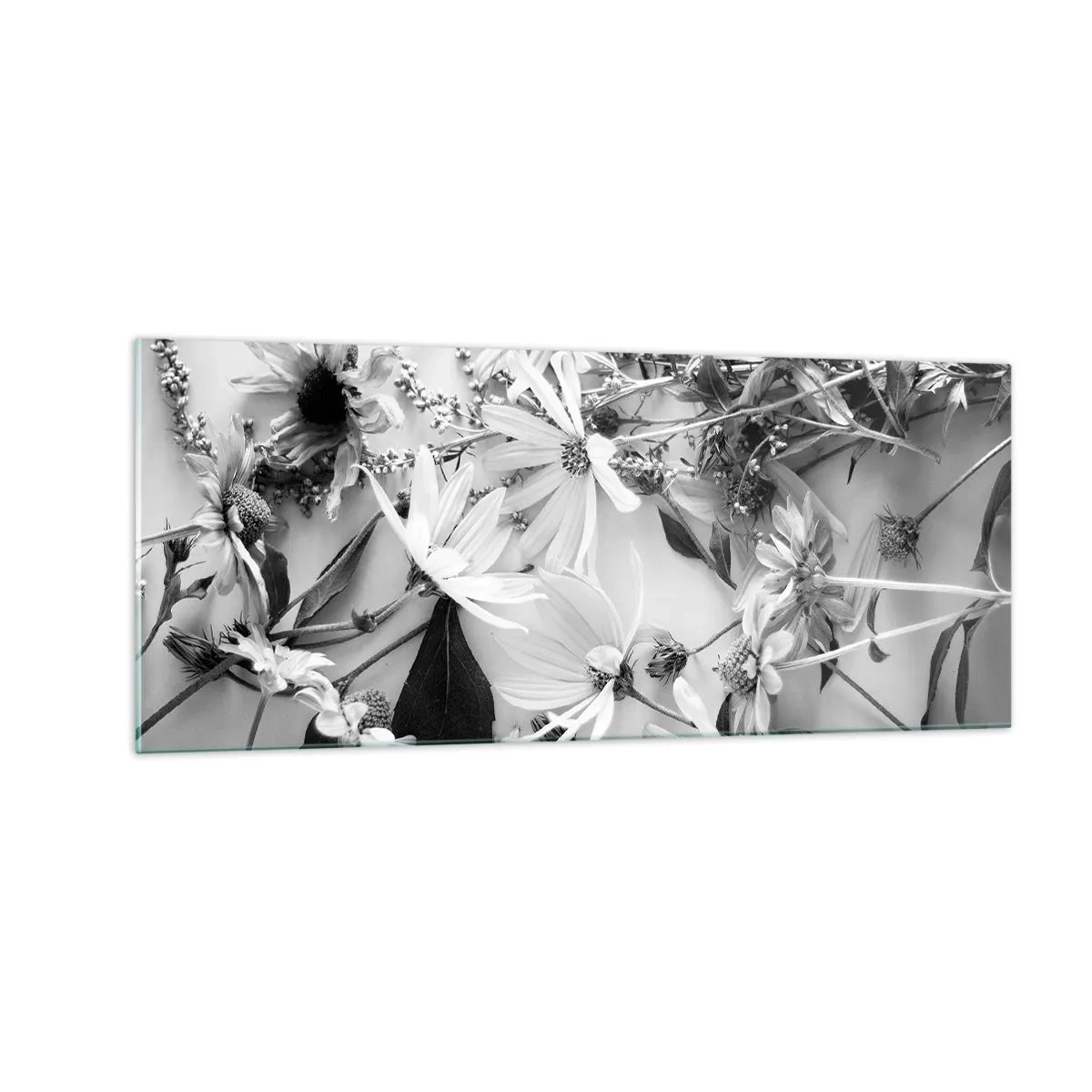 Glasbild - Bild auf glas - Kein Blumenstrauß - 100x40 cm