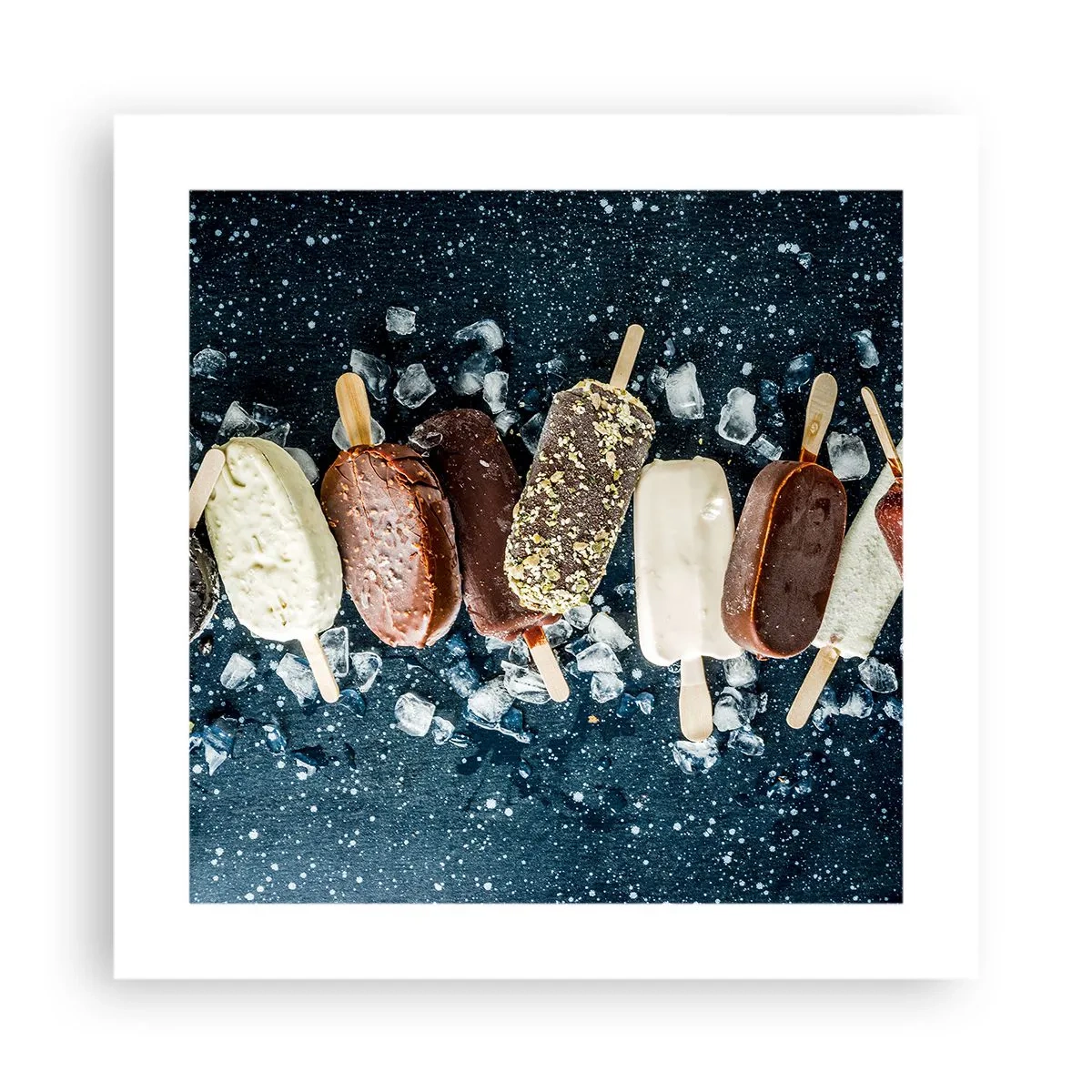 Poster - Geschmack des heißen Sommers - 40x40 cm