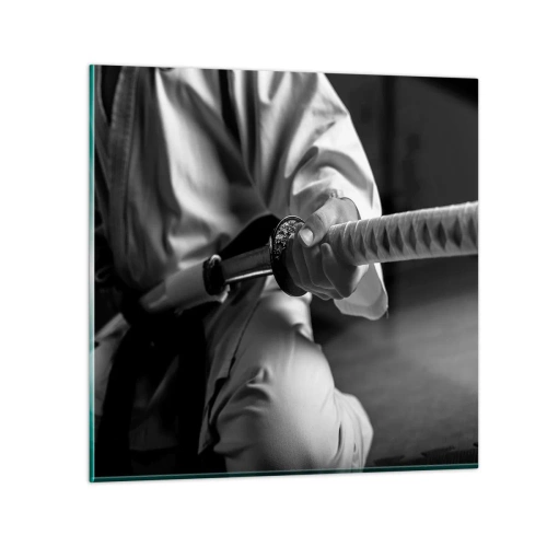 Glasbild - Bild auf glas - Kriegerseele - 30x30 cm