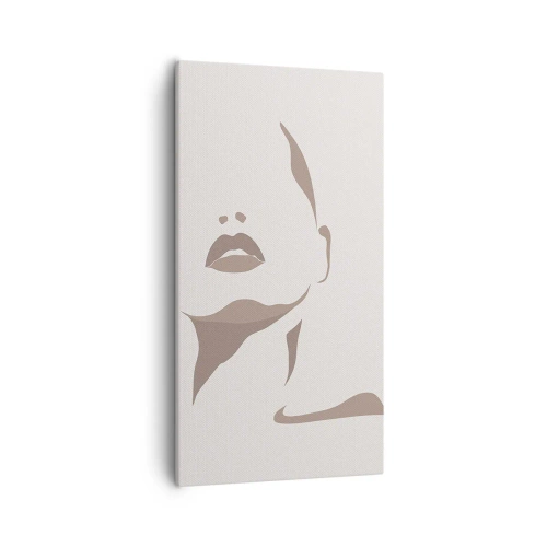 Bild auf Leinwand - Leinwandbild - Aus Licht und Schatten - 55x100 cm