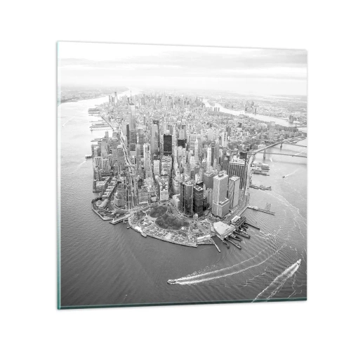 Glasbild - Bild auf glas - Und wie kann es man nicht lieben? - 30x30 cm