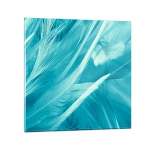 Glasbild - Bild auf glas - In Pulver ertrinken - 30x30 cm