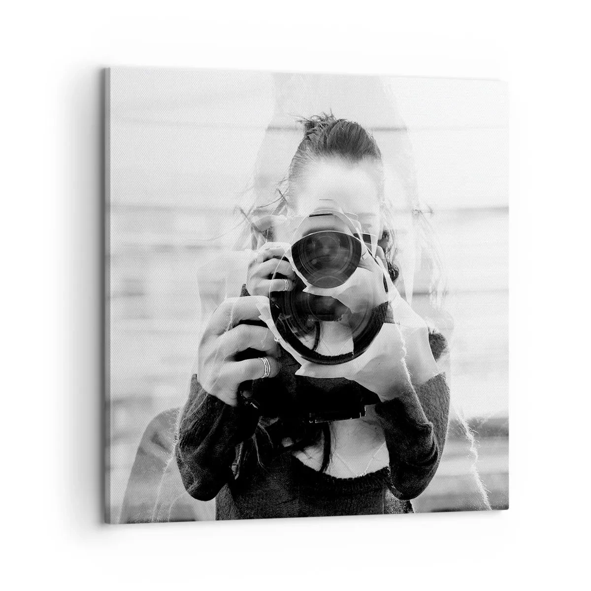 Bild auf Leinwand - Leinwandbild - Schöpfer und Material - 60x60 cm