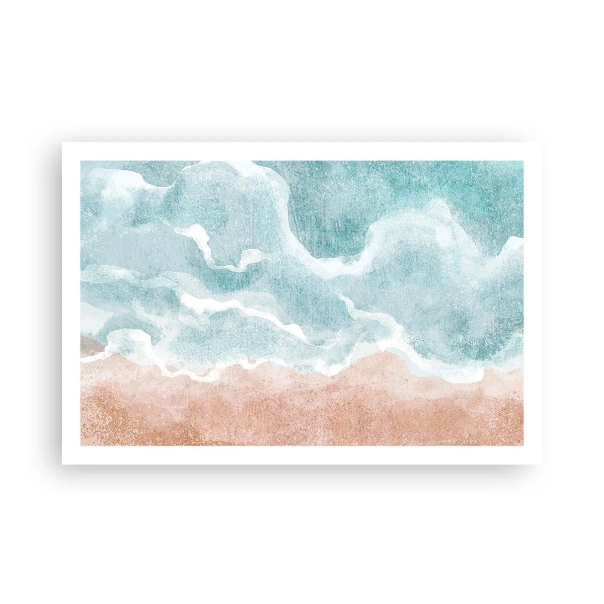 Poster - Cloud-Abstraktion - 91x61 cm