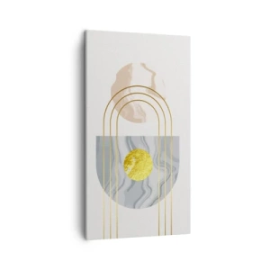 Bild auf Leinwand - Leinwandbild - Helligkeit und Brillanz - 45x80 cm