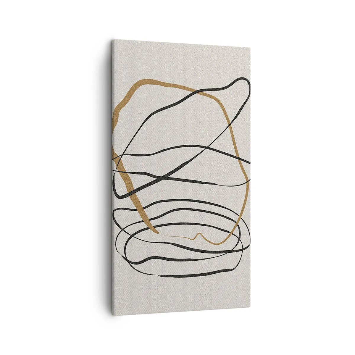 Bild auf Leinwand - Leinwandbild - Komposition – Looptanz - 45x80 cm