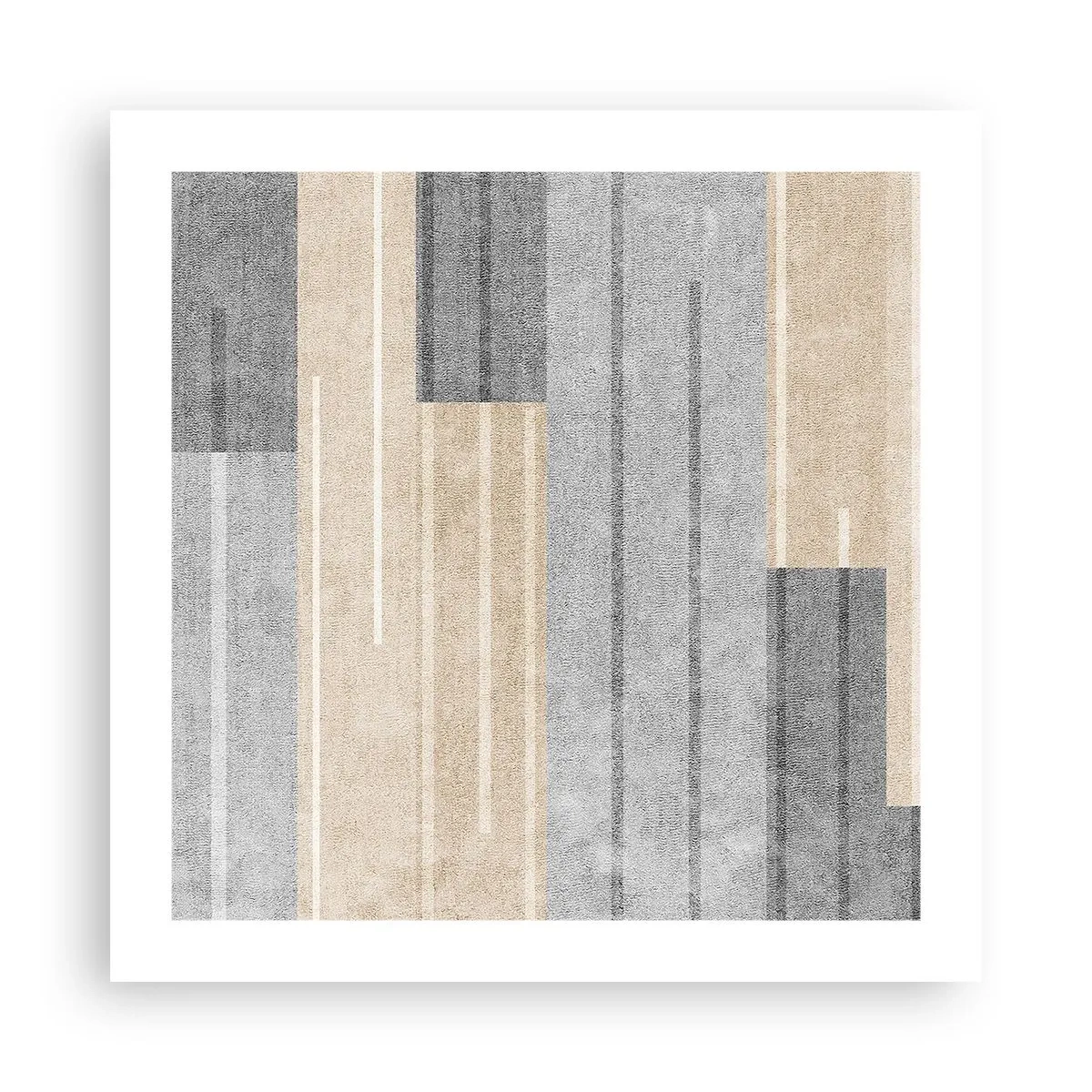 Poster - Komposition: Vertikal halten - 50x50 cm